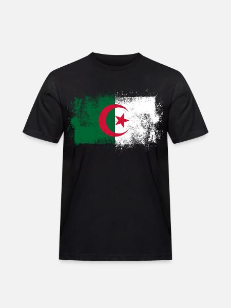 Algeria - Men's Workwear T-Shirt - black