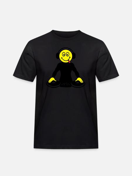 DJ - Men's Workwear T-Shirt - black