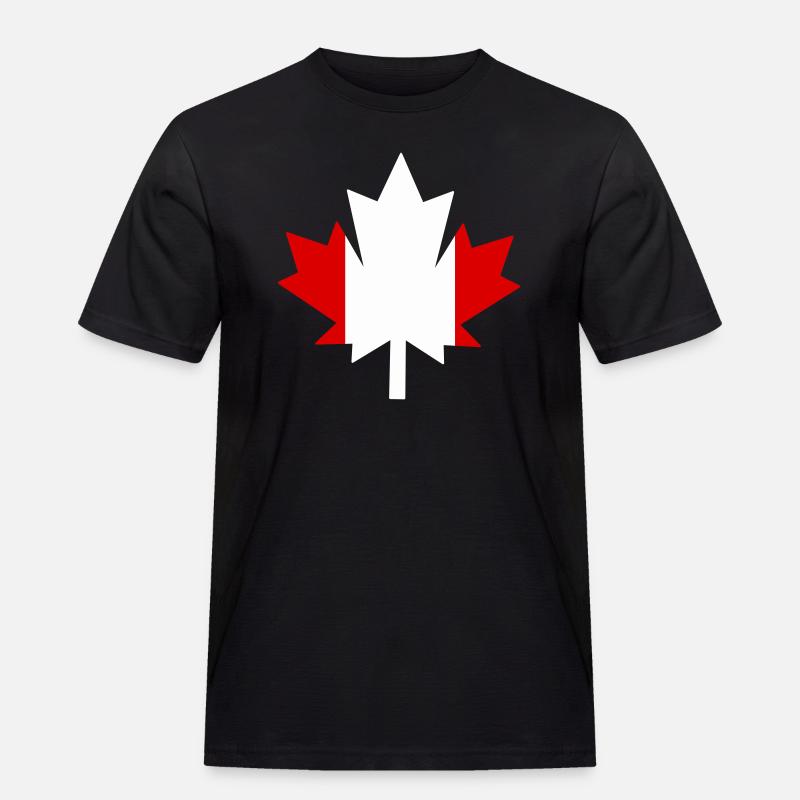Canada Canada Feuille d’érable - T-shirt Workwear homme - noir