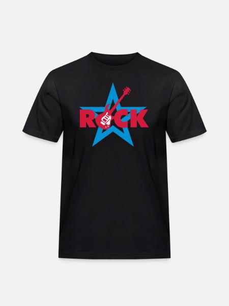 rock_star_042013_c_3c - Men's Workwear T-Shirt - black