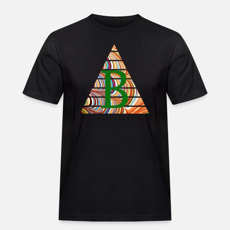 triangle e 56 b - Men's Workwear T-Shirt - black