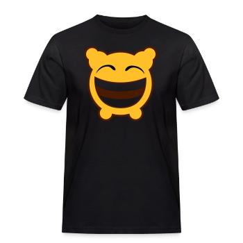 Gloomy Rires! - T-shirt Workwear homme - noir - Devant - AI Model Male 178 light (178cm)