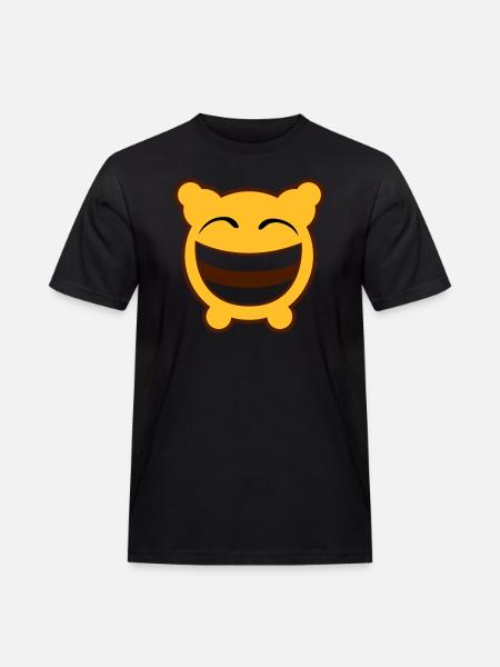 Gloomy Laughs! - Men's Workwear T-Shirt - black