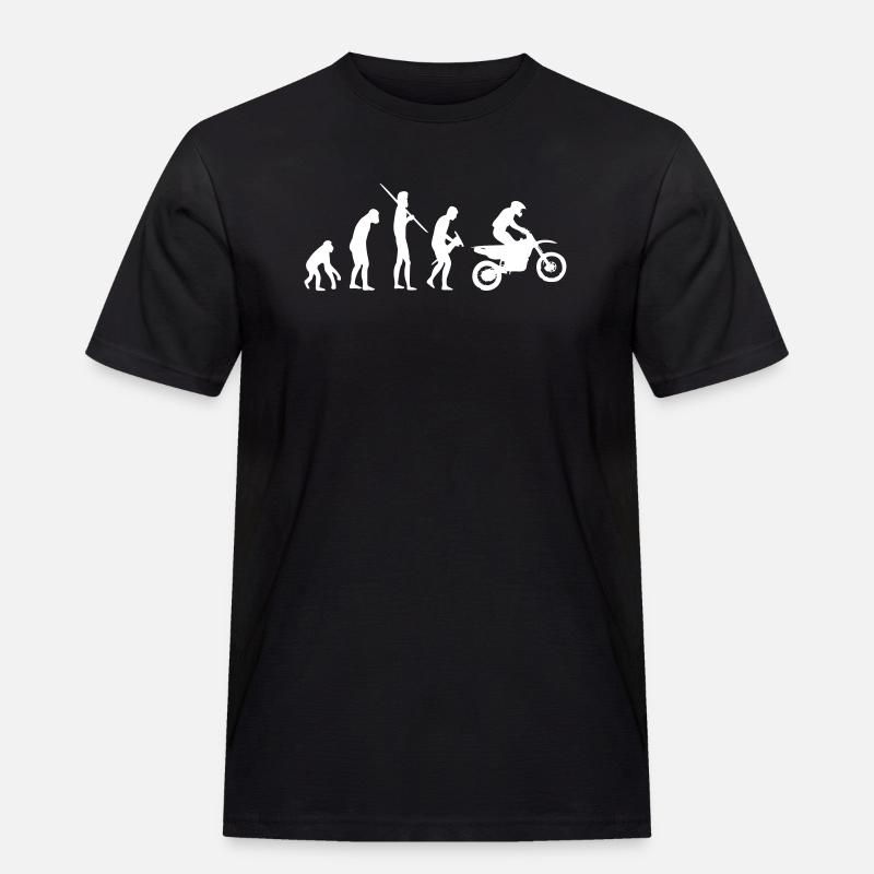 Motocross Evolution - T-shirt Workwear homme - noir