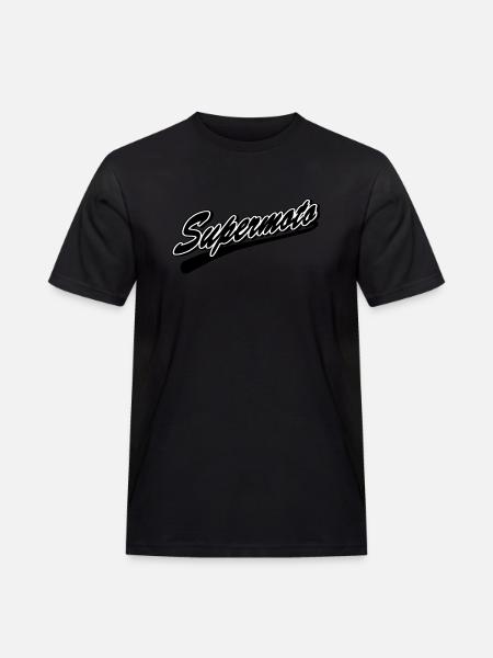 Supermoto - Männer Workwear T-Shirt - Schwarz
