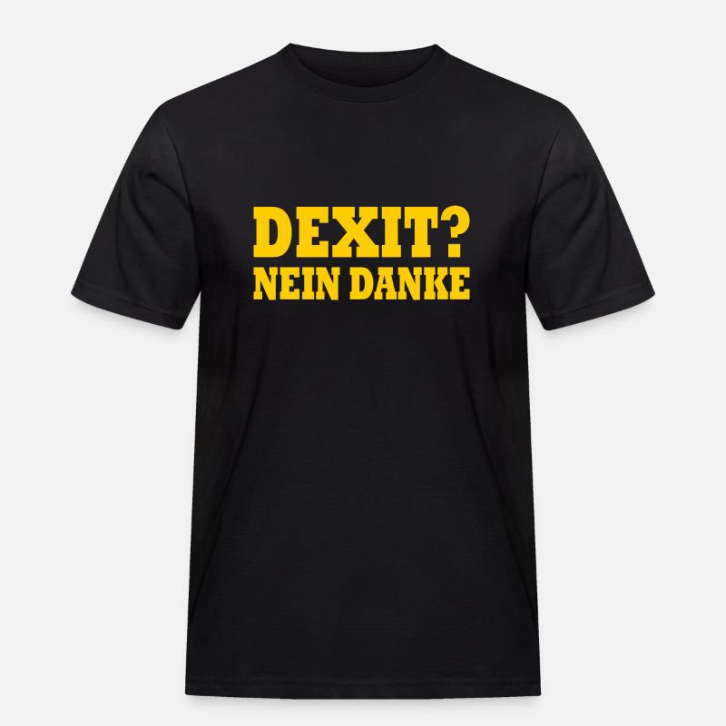 Dexit non merci - T-shirt Workwear homme - noir