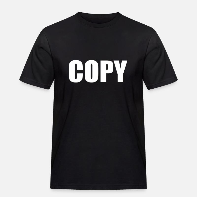 Copy - Männer Workwear T-Shirt - Schwarz