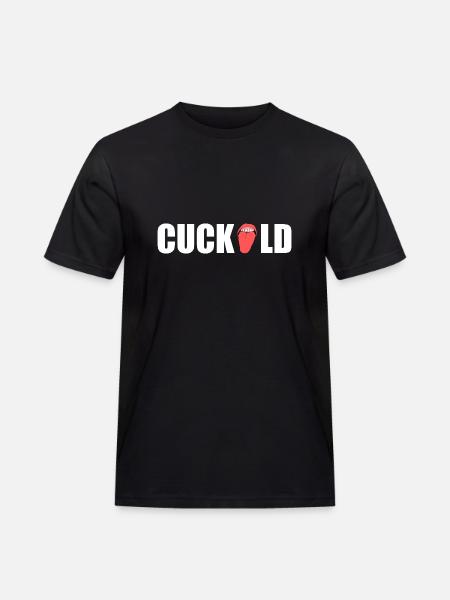 Cuckold - Men's Workwear T-Shirt - black