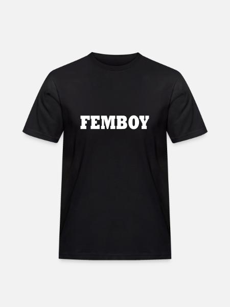Femboy - Men's Workwear T-Shirt - black