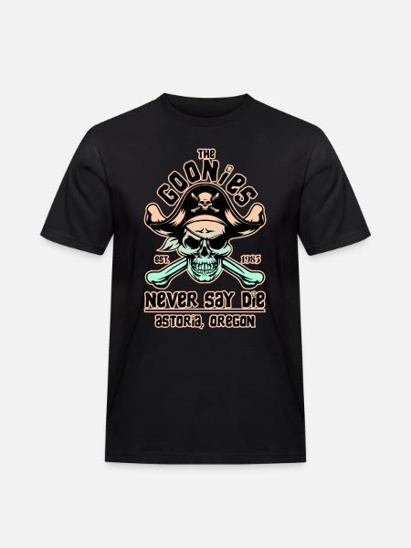 THE GOONIES 8 - Men's Workwear T-Shirt - black