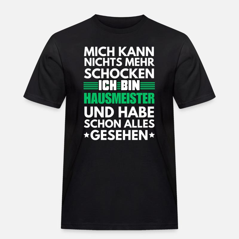 Concierge non choquable - T-shirt Workwear homme - noir