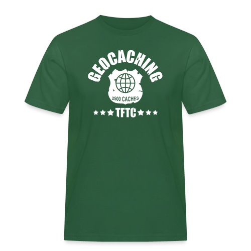 geocaching - 2500 caches - TFTC / 1 color - Männer Workwear T-Shirt