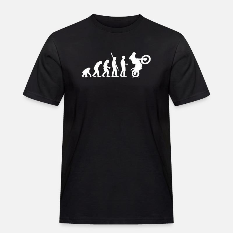 Trial Evolution - Männer Workwear T-Shirt - Schwarz