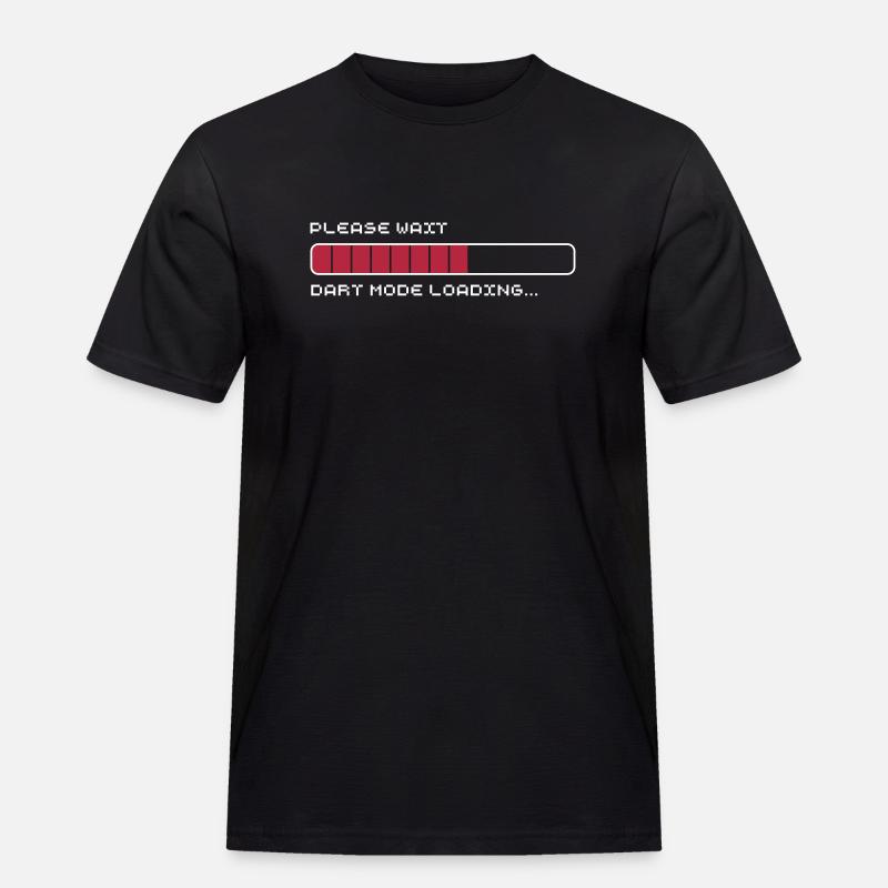 Dart Mode Loading... - Männer Workwear T-Shirt - Schwarz