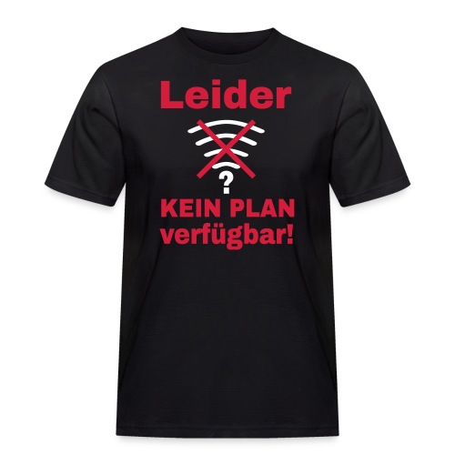 Wlan Nerd Sprüche Motiv - Männer Workwear T-Shirt