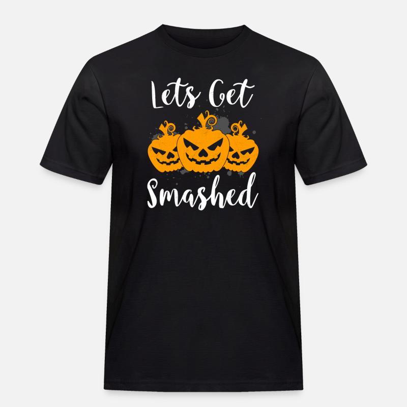 Lets get smashed - Men's Workwear T-Shirt - black