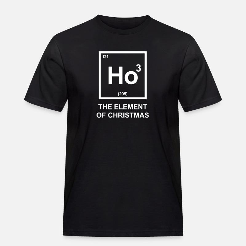 HO l’élément de Noël - Élément - T-shirt Workwear homme - noir