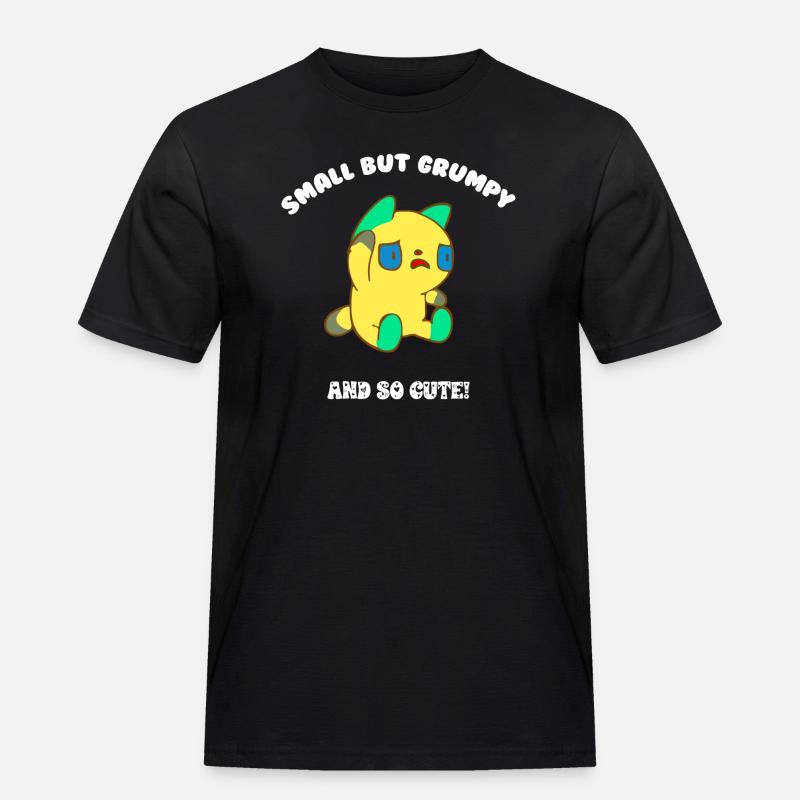 Small but grumpy - Men's Workwear T-Shirt - black