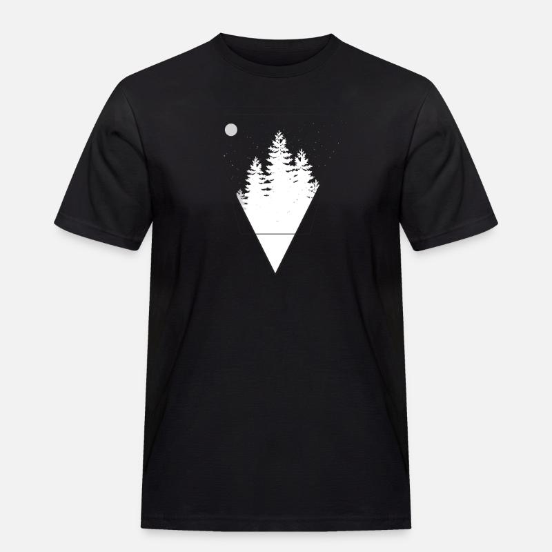 Forest Triangle Forrest - Men's Workwear T-Shirt - black