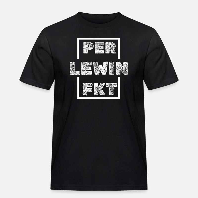 Lewin Lewin - Männer Workwear T-Shirt - Schwarz