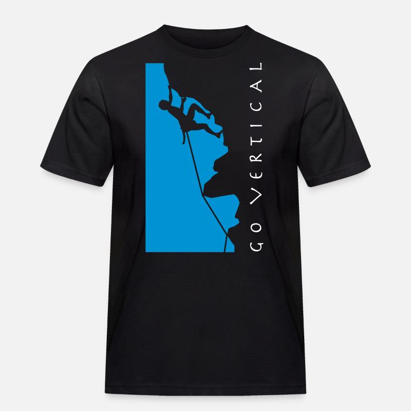 freeclimber_012015_a_2c - Männer Workwear T-Shirt - Schwarz