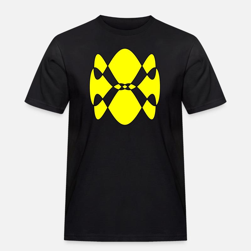 Spirogram - Men's Workwear T-Shirt - black