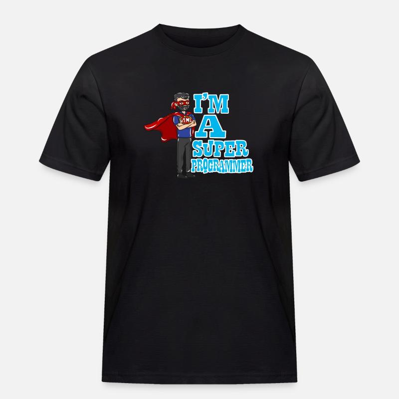 Programmer computer science gift - Men's Workwear T-Shirt - black