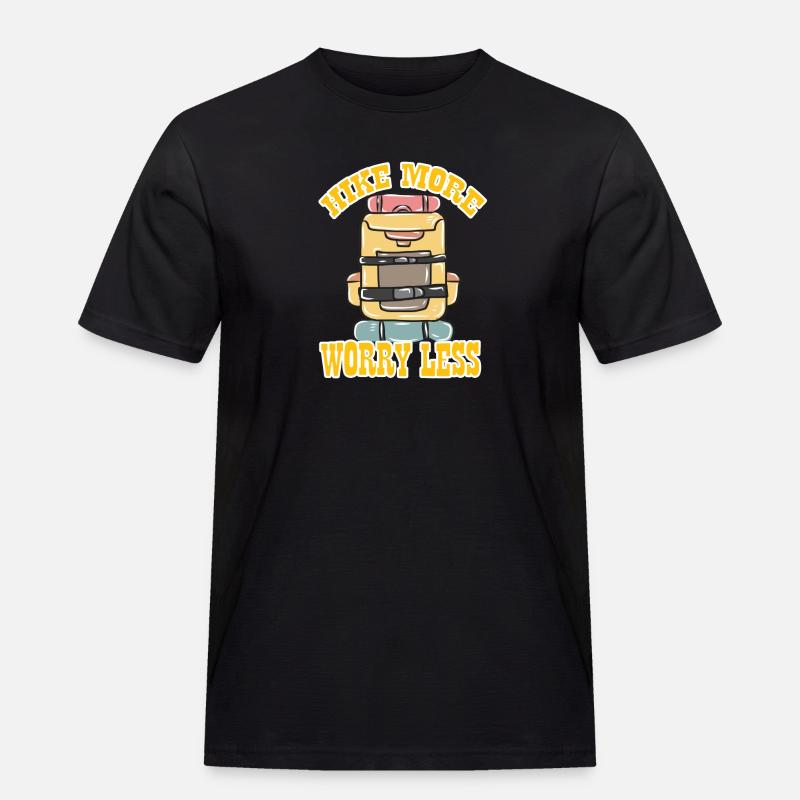 Rucksack - Männer Workwear T-Shirt - Schwarz