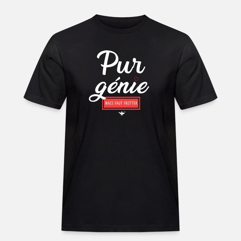 Humour and Emotion Chatastrophe - Men's Workwear T-Shirt - black