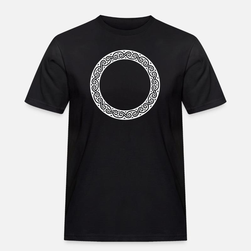 Celtic Knot - Männer Workwear T-Shirt - Schwarz