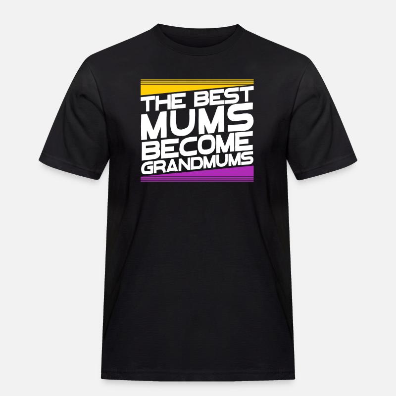 Oma Glückwunsch Großmutter Großmama Statement - Männer Workwear T-Shirt - Schwarz