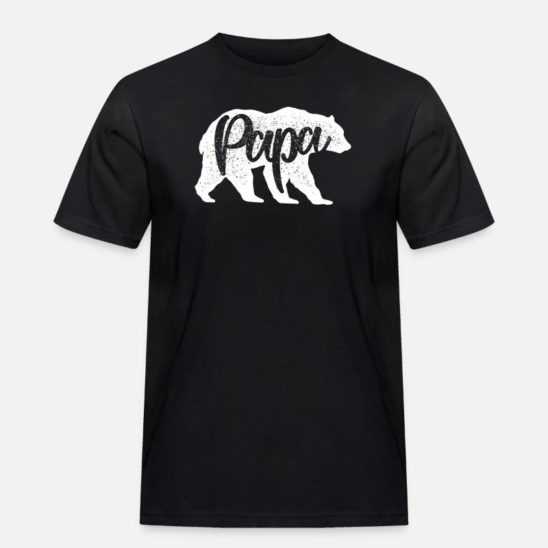 Wildcat Script Monochrom - Männer Workwear T-Shirt - Schwarz