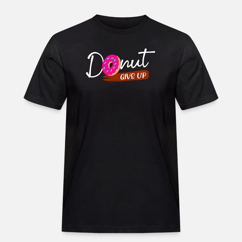 Bonbons Déclaration Donut Snacking Cuisson - T-shirt Workwear homme - noir
