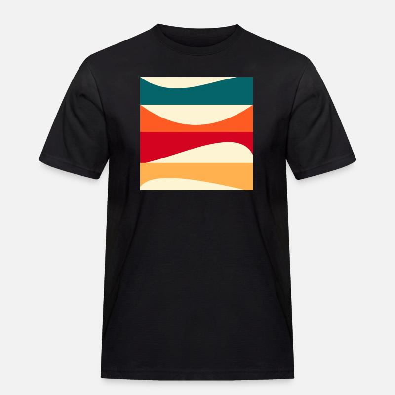 Constructivism - MODERN ART - BACKGROUND - Men's Workwear T-Shirt - black