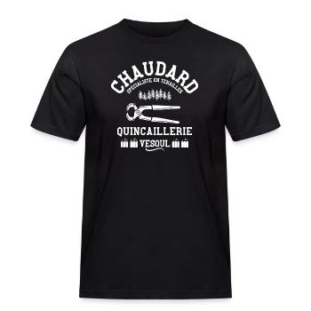 septième compagnie, 7ème compagnie, film culte - T-shirt Workwear homme - noir - Devant - AI Model Male 178 light (178cm)