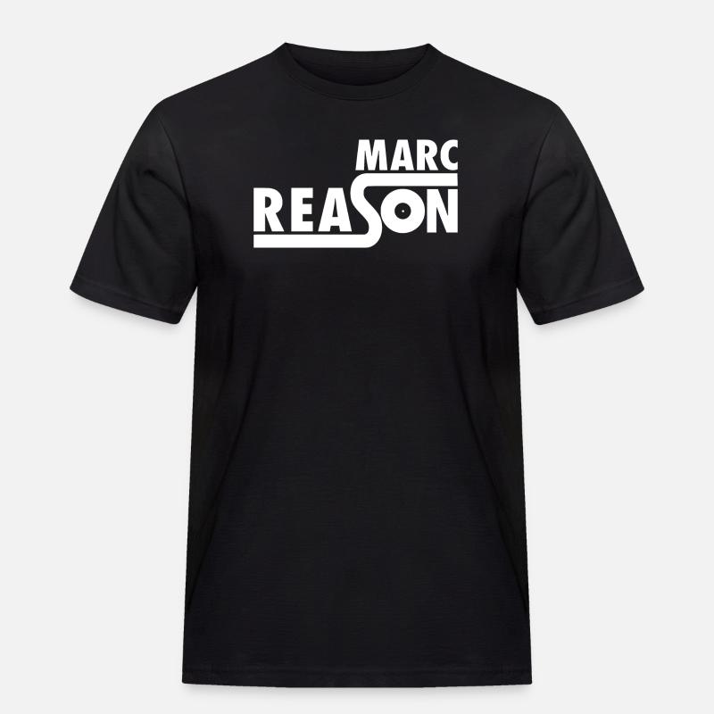 Marc Reason DJ - Männer Workwear T-Shirt - Schwarz