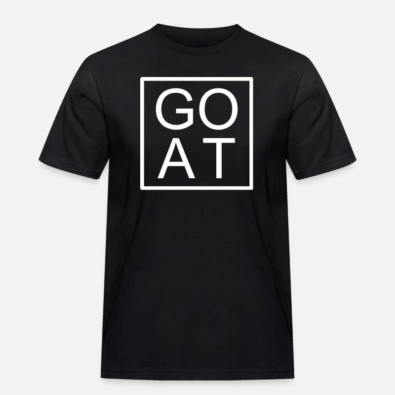 ZIEGE - Männer Workwear T-Shirt - Schwarz