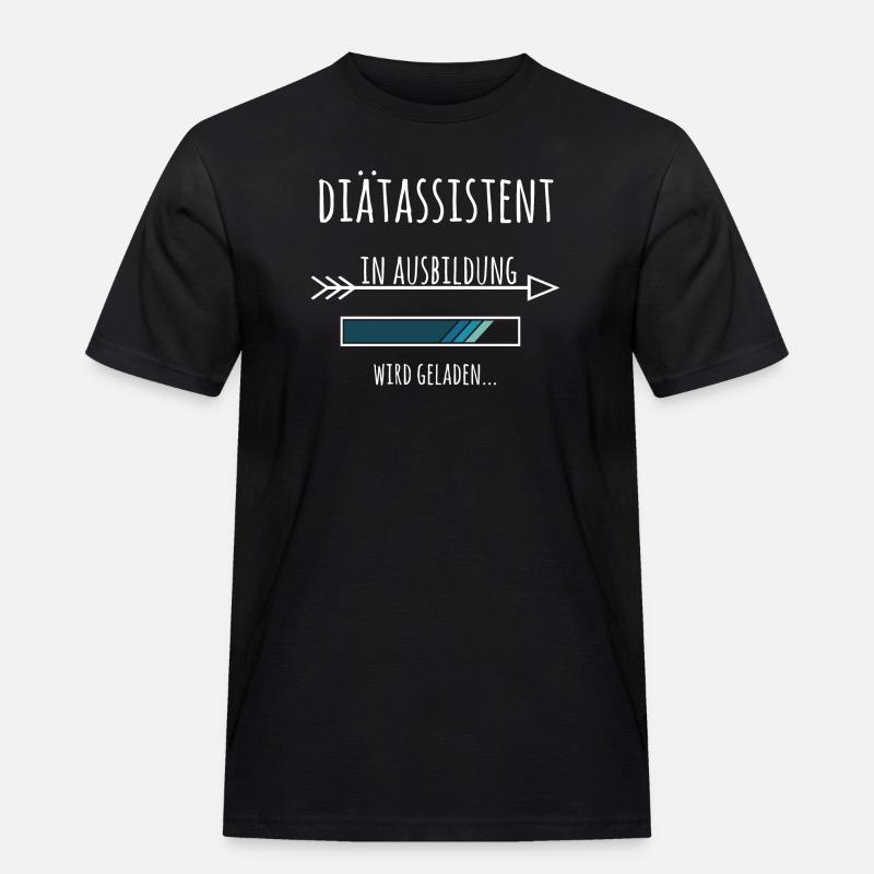 Ausbildung Diätassistent Beruf - Männer Workwear T-Shirt - Schwarz