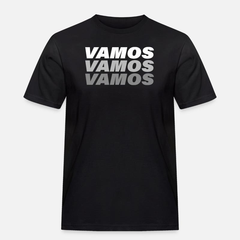 VAMOS - Maglietta da lavoro per uomo - nero