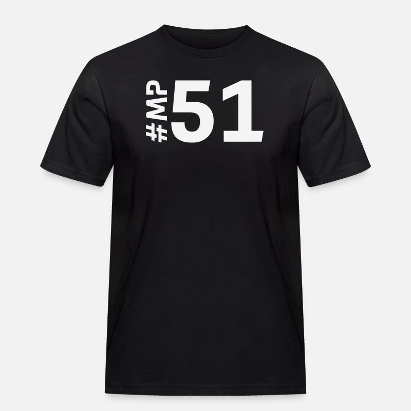 MP51-KARTON - Männer Workwear T-Shirt - Schwarz