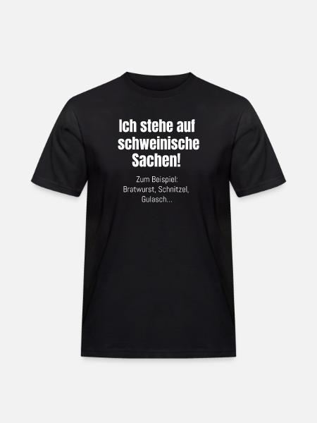 Trucs de cochon - T-shirt Workwear homme - noir