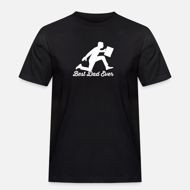 Geschäft - Männer Workwear T-Shirt - Schwarz