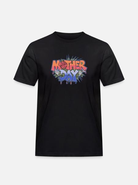 Graffiti Mother Day - Men's Workwear T-Shirt - black