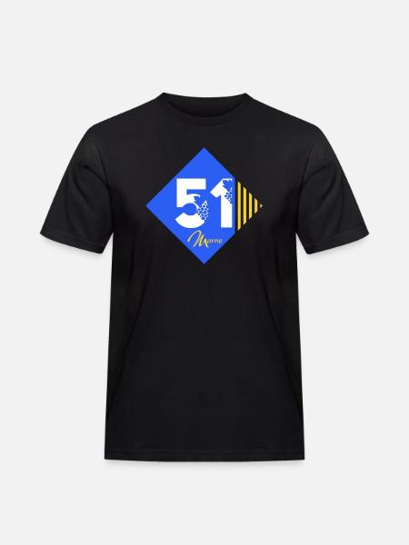 51 - Men's Workwear T-Shirt - black
