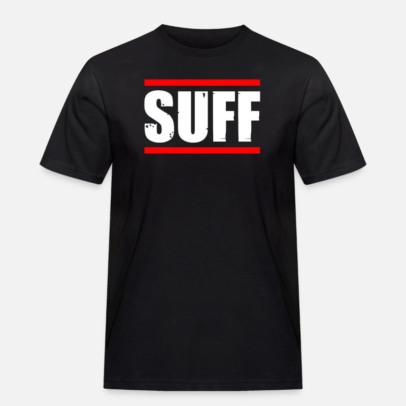 Suff Biertrinker Bierliebhaber Bier - Männer Workwear T-Shirt - Schwarz