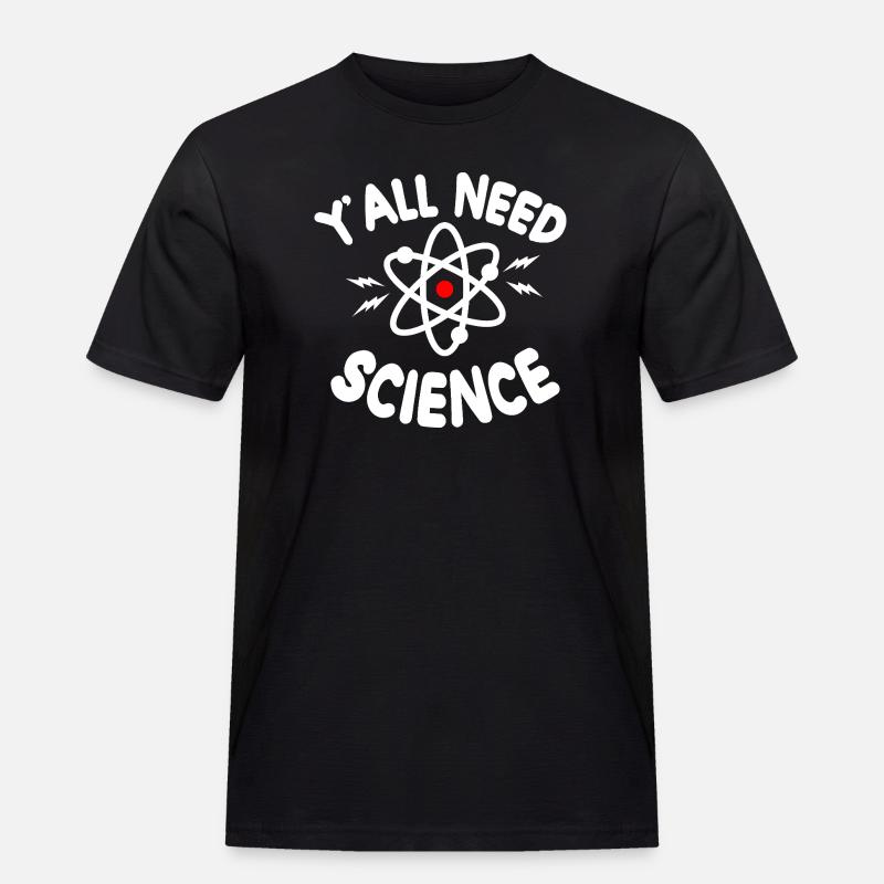 Science pour tous Tee Atom - T-shirt Workwear homme - noir