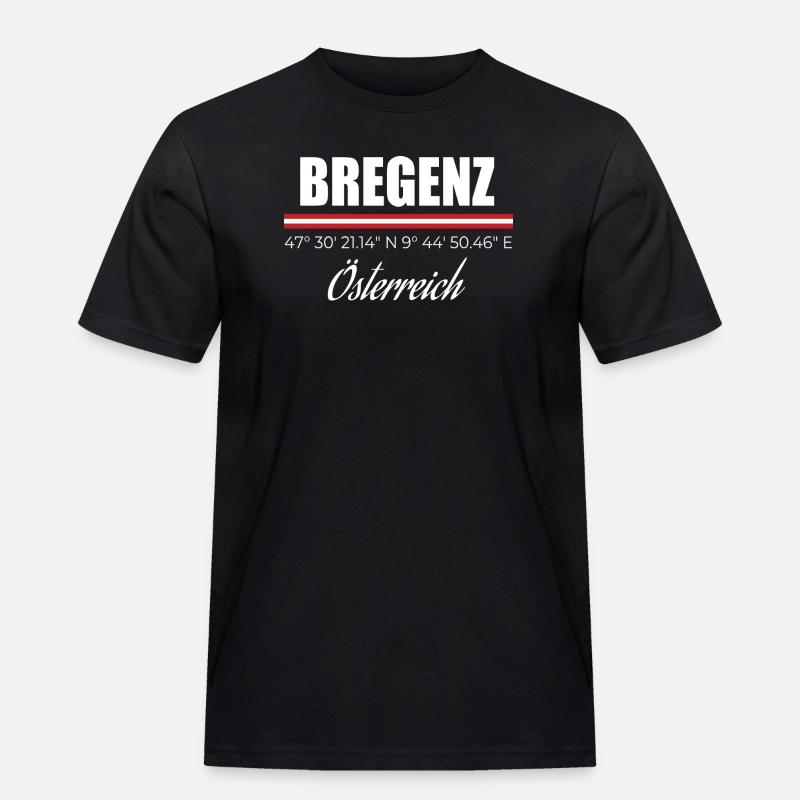 Bregenz - Men's Workwear T-Shirt - black
