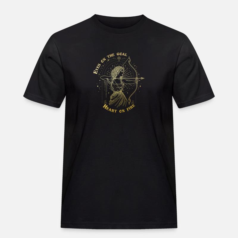 Schütze Sternzeichen Bogenschütze Sternzeichen Geschenk - Männer Workwear T-Shirt - Schwarz