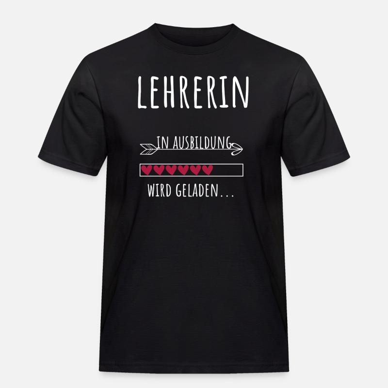Lehramt Studentin Beruf Ausbildung Lehrerin - Männer Workwear T-Shirt - Schwarz