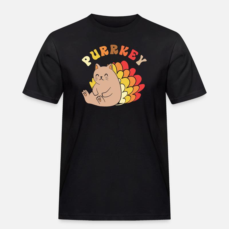 Thanksgiving Mama Mutter Oma Großmutter - Männer Workwear T-Shirt - Schwarz
